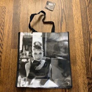 Reusable Breakfast at Tiffany’s eco friendly tote.